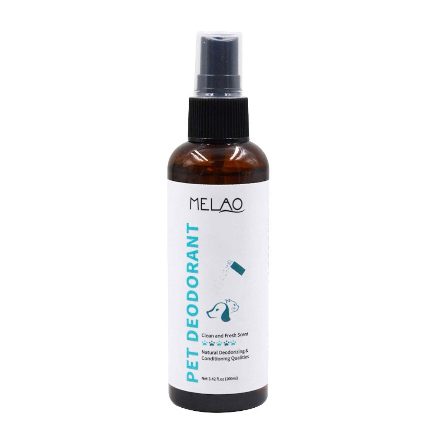 100ml Pet Deodorant - Dog Cat Spray Natural Conditioning Scented Deodorizer Melao - SEKSI
