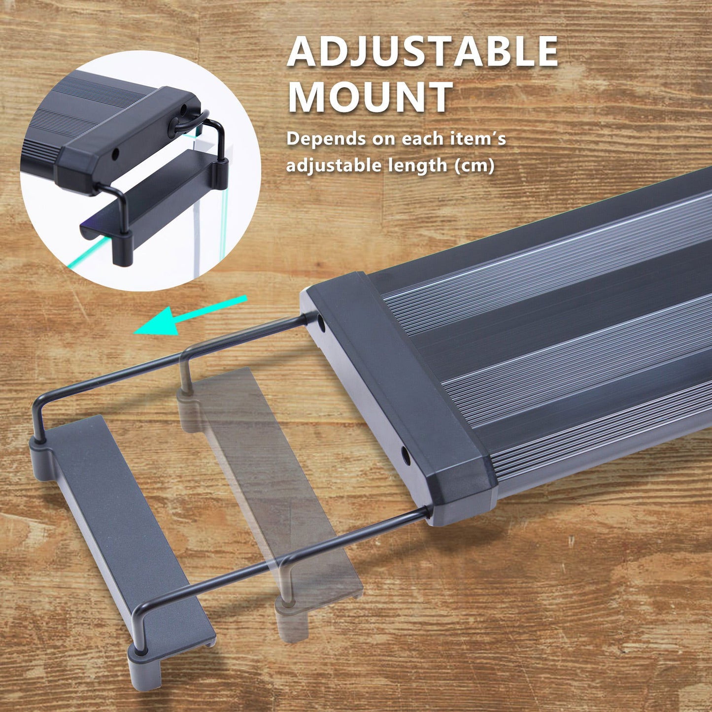 18W Aquarium Blue White LED Light for Tank 75-95cm - SEKSI