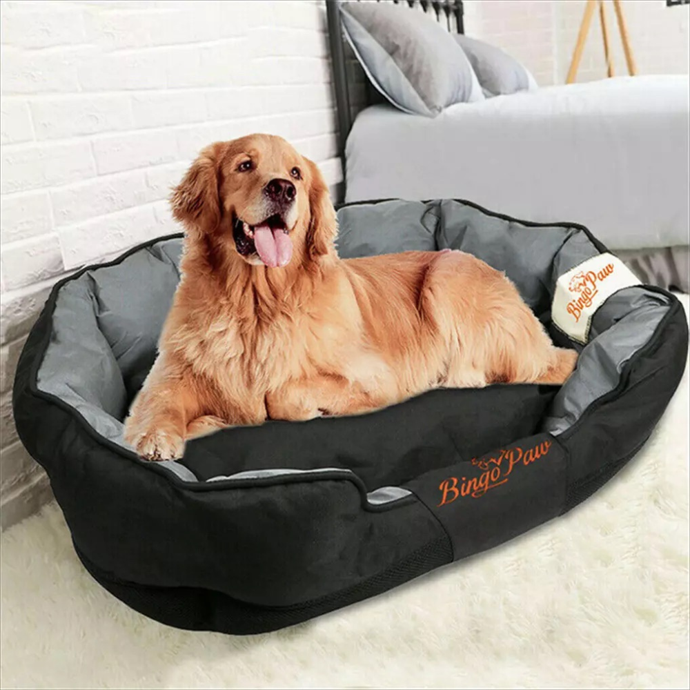 Waterproof Jumbo Orthopedic Sofa Dog Bed Pet Mat Kennel_0