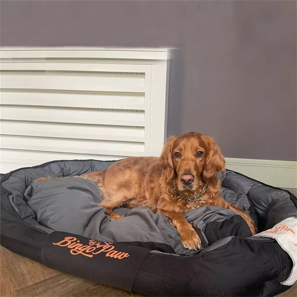 Waterproof Jumbo Orthopedic Sofa Dog Bed Pet Mat Kennel_2