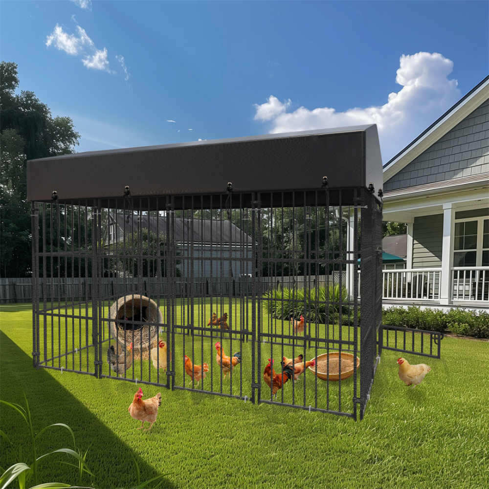 Large Heavy-Duty Dog Kennel Playpen_5