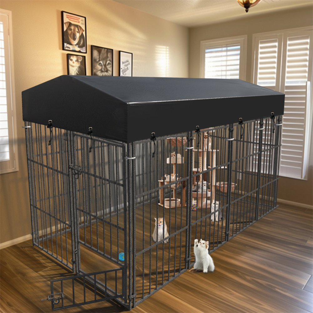 Large Heavy-Duty Dog Kennel Playpen_2