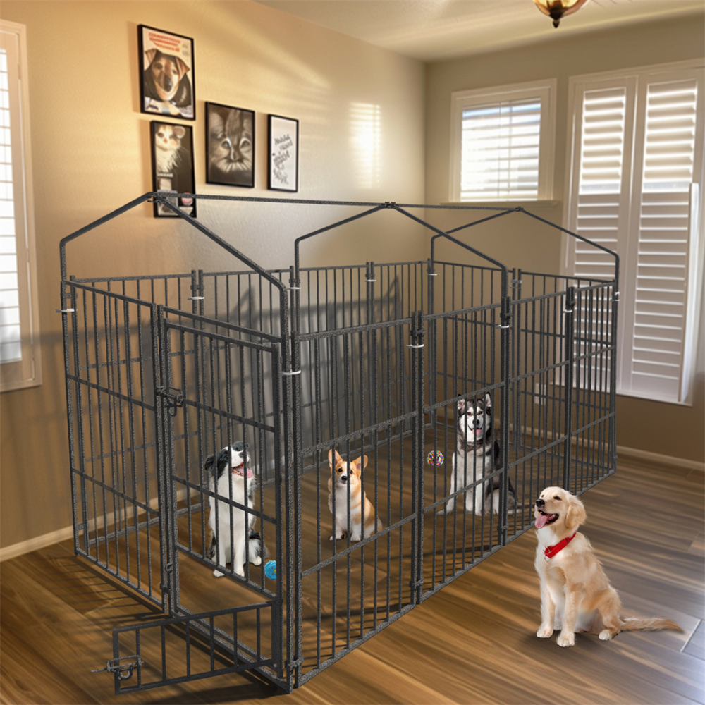 Large Heavy-Duty Dog Kennel Playpen_3