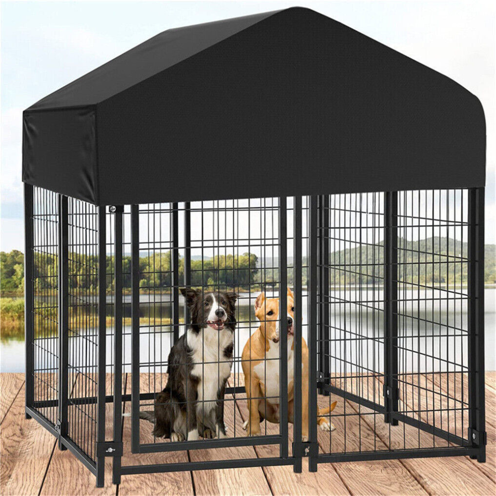 Large Heavy-Duty Dog Kennel Playpen_4