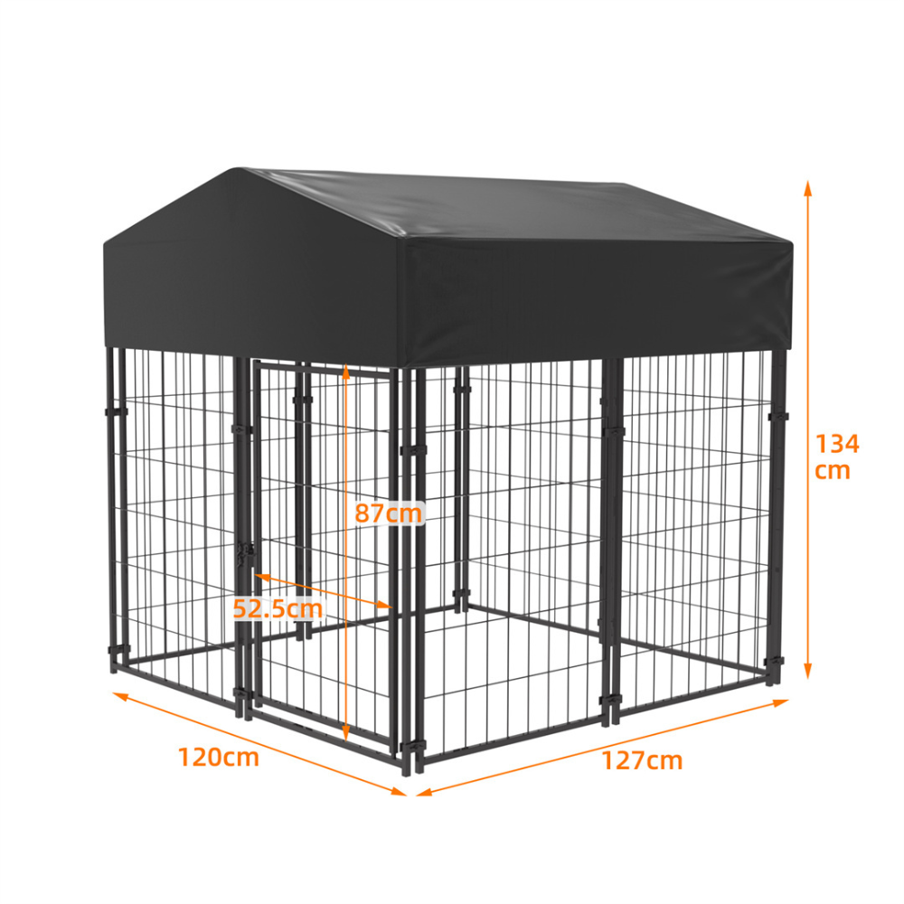 Large Heavy-Duty Dog Kennel Playpen_7