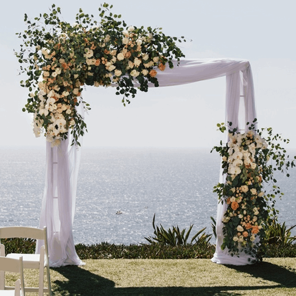 Stereoscopic Garden Arch Arbor Metal Wedding Arch Decor Pergola Trellis_3