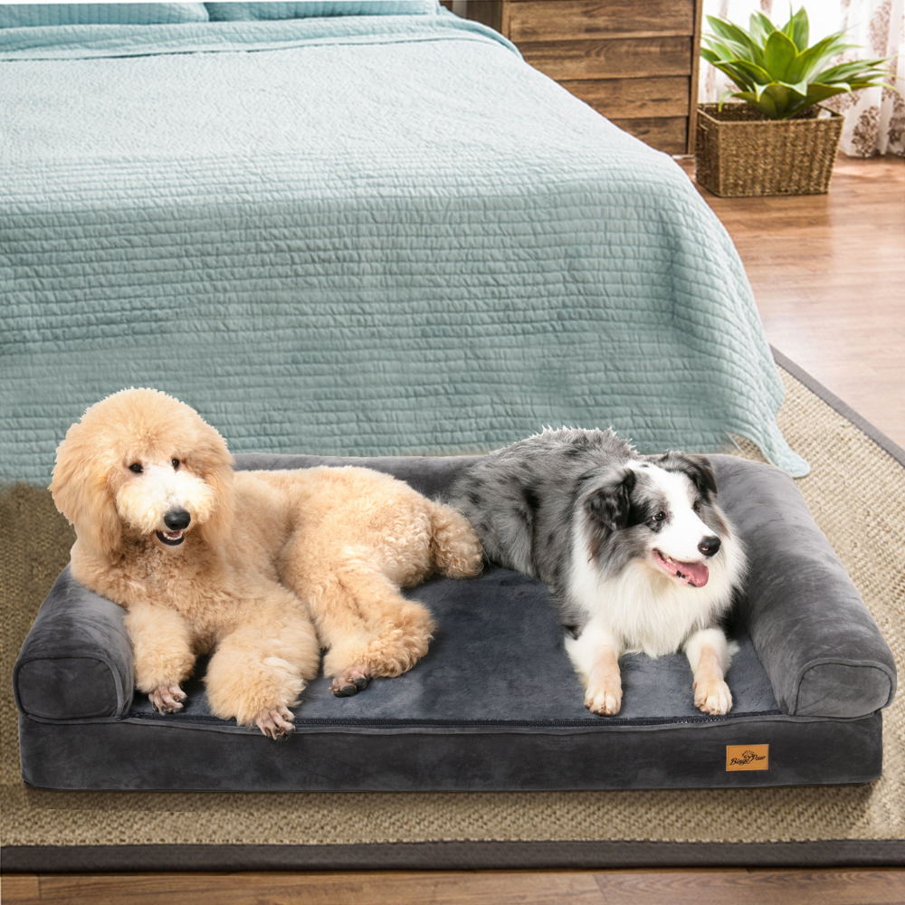 Orthopedic Pet Mattress Couch Sleeping Bed Cushion with Removable Washable Cover_0