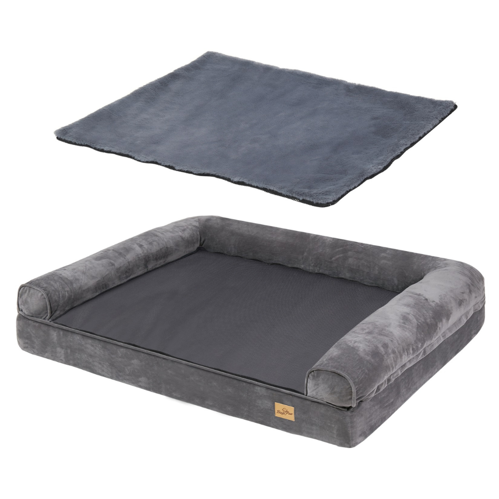 Orthopedic Pet Mattress Couch Sleeping Bed Cushion with Removable Washable Cover_7