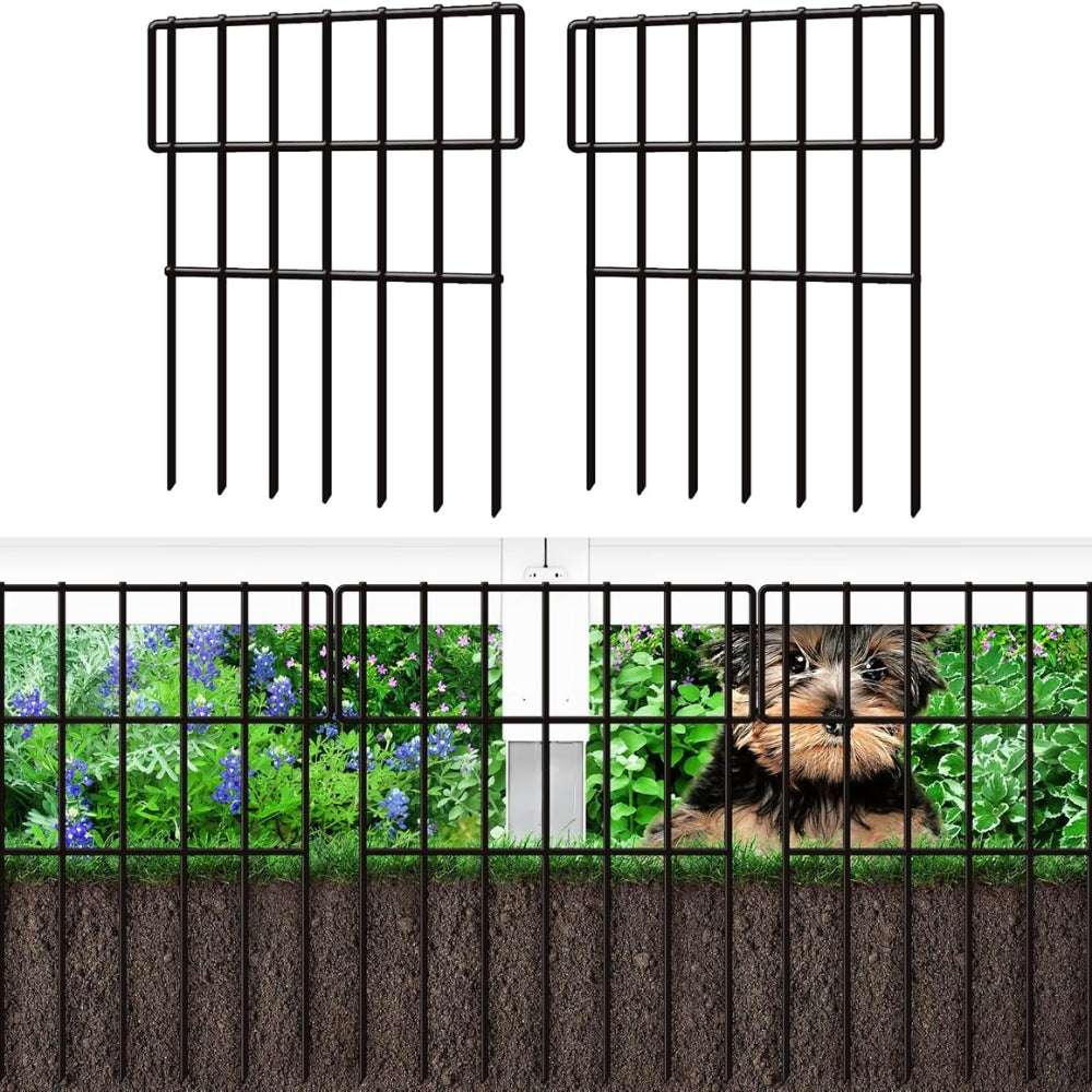 Garden Fence No Dig Fence Animal Barrier Fence Underground Decorative Garden Fencing_1