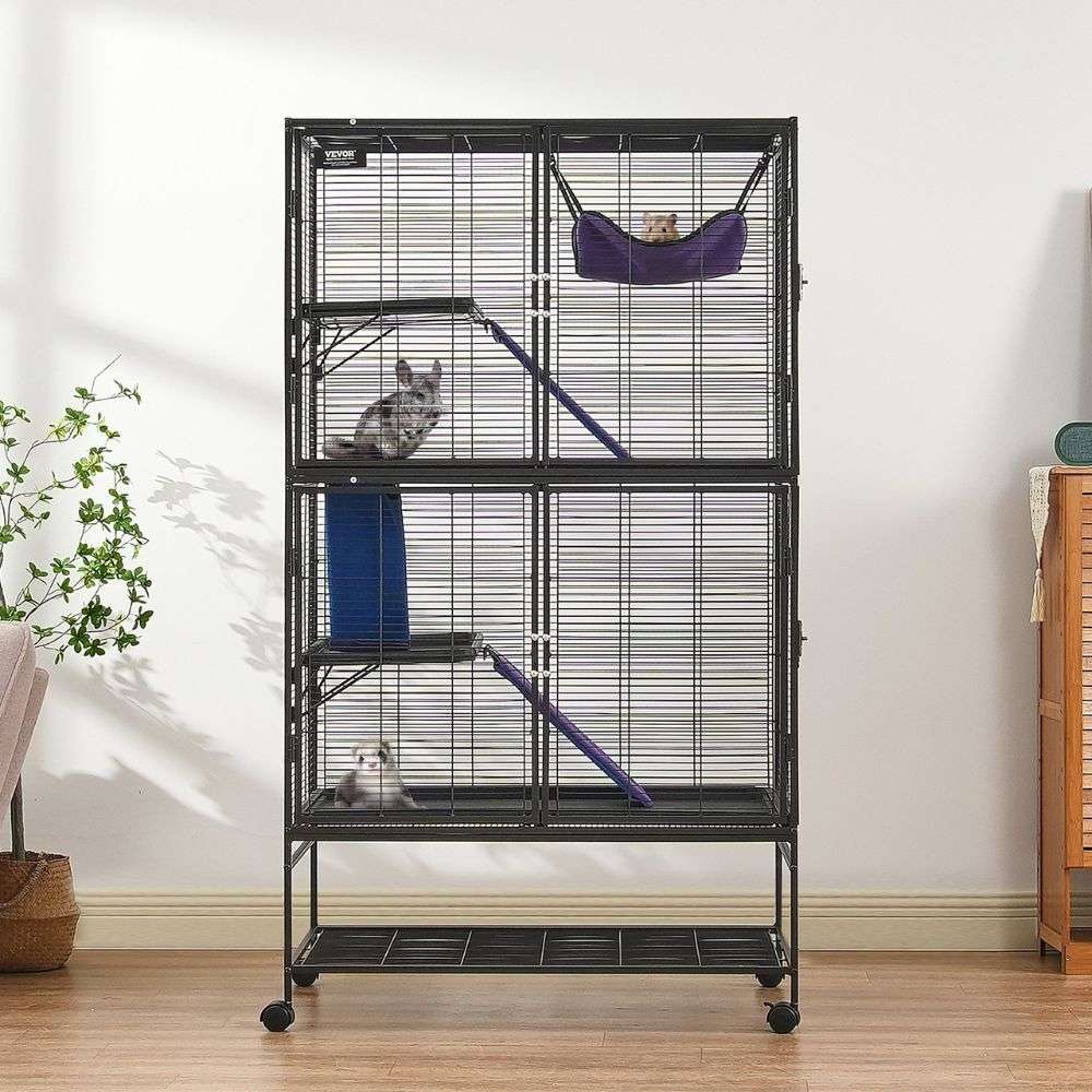 Ultimate 4-Tier Small Animal Cage for Ferrets_1