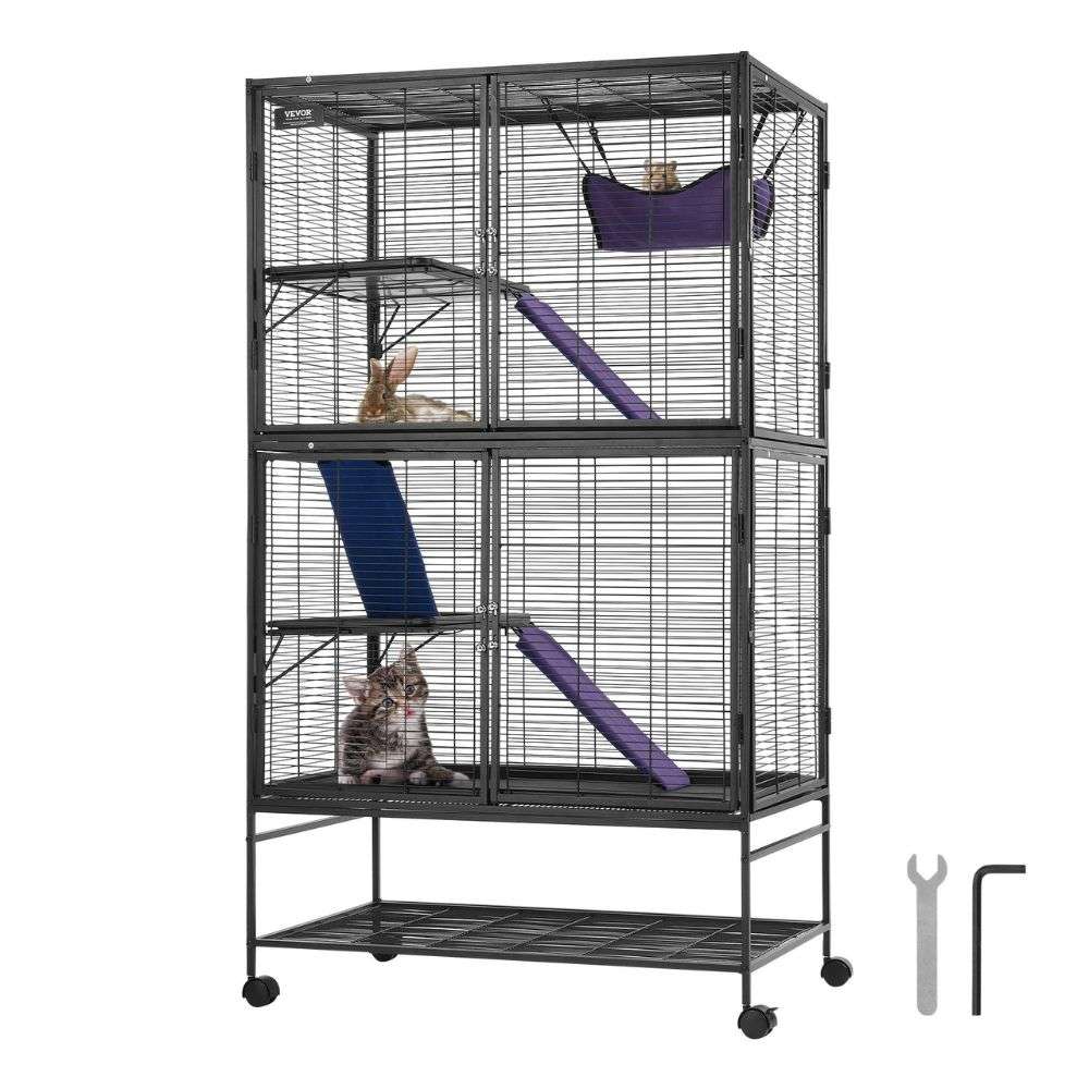 Ultimate 4-Tier Small Animal Cage for Ferrets_5