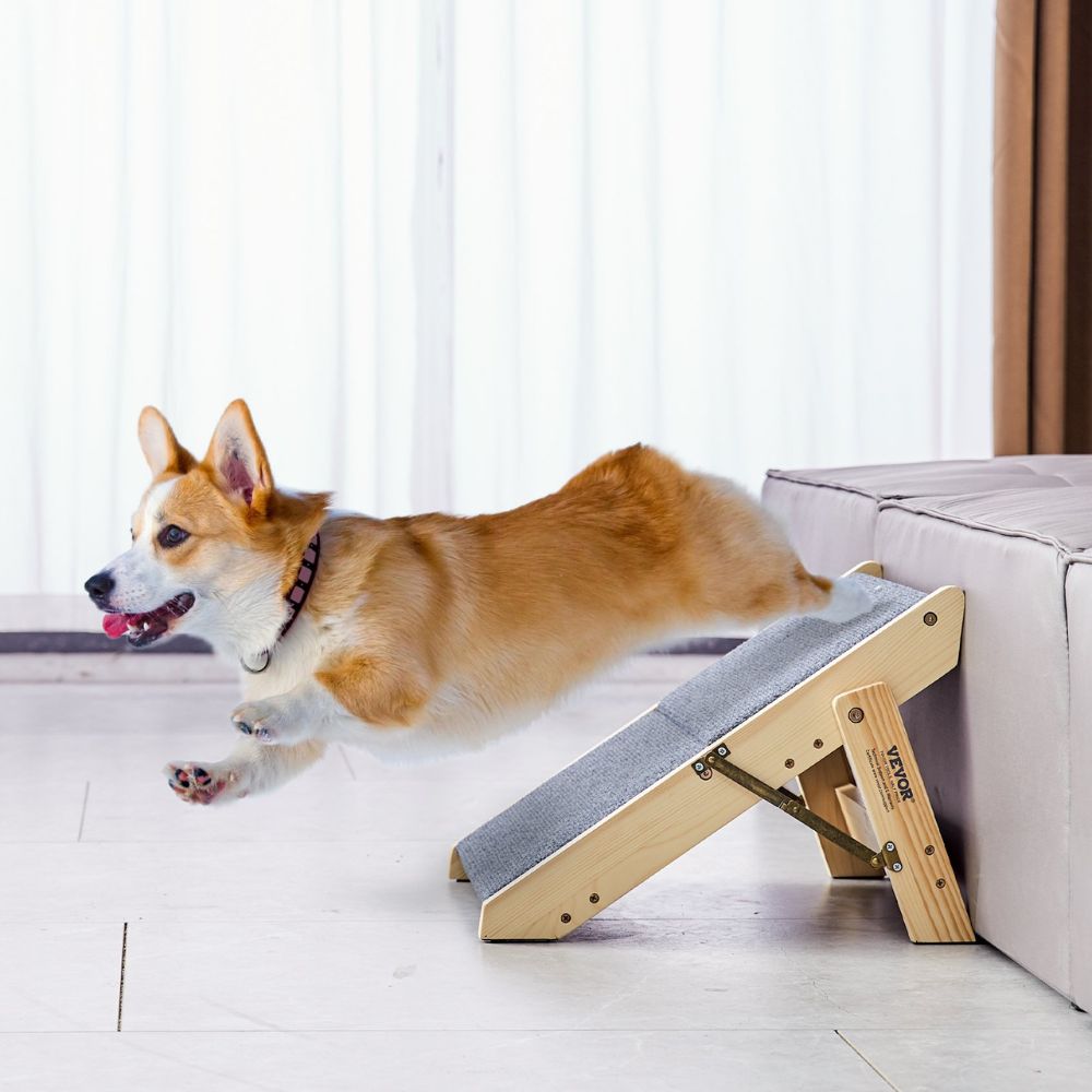 2 in 1 Foldable Pet Steps Ramp for Small to Large Dogs_2