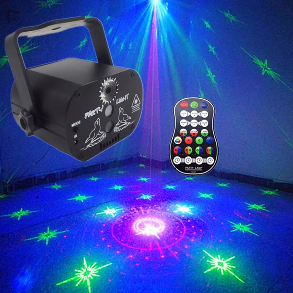 Disco Light Mini Laser Light RGB Stage Lights_2