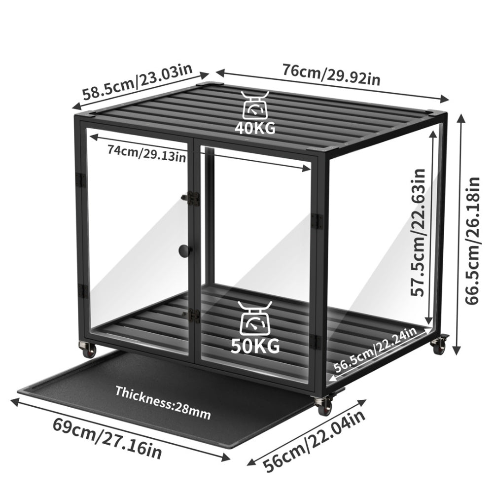 Heavy Duty Metal Pet Dog Playpen Foldable Pet Exercise Fence Cage_10