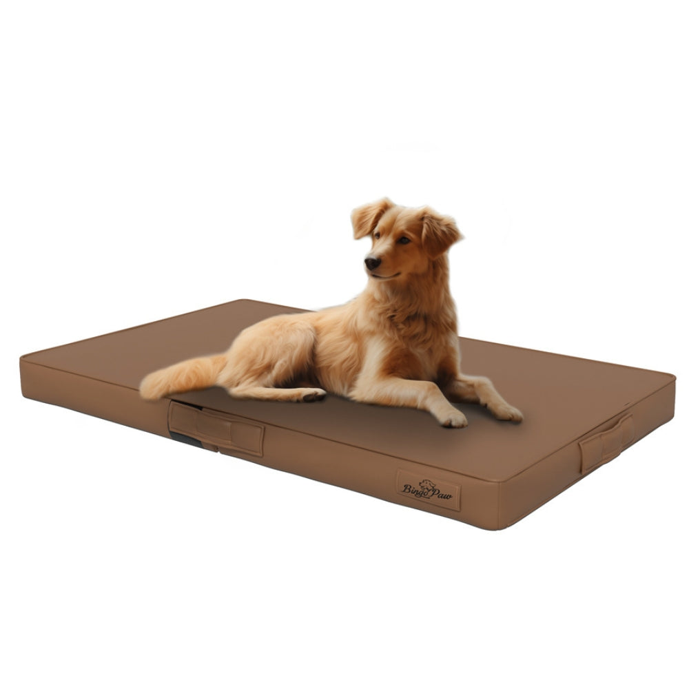 3D Super Fiber Dog Bed Cushion Foldable Washable Waterproof Dog Pet Bed_1