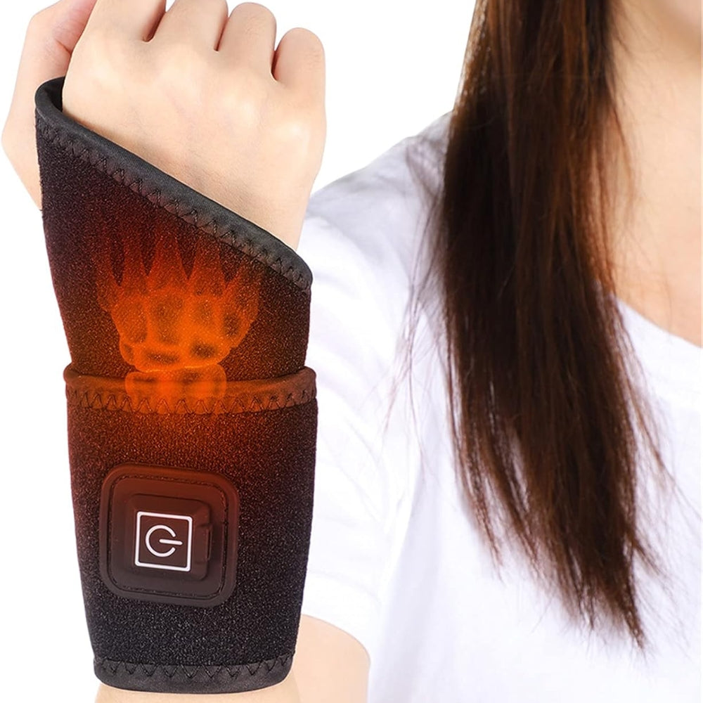 Heating Wrist Protector Sports Protection USB Hand Massager Support Wrist Band