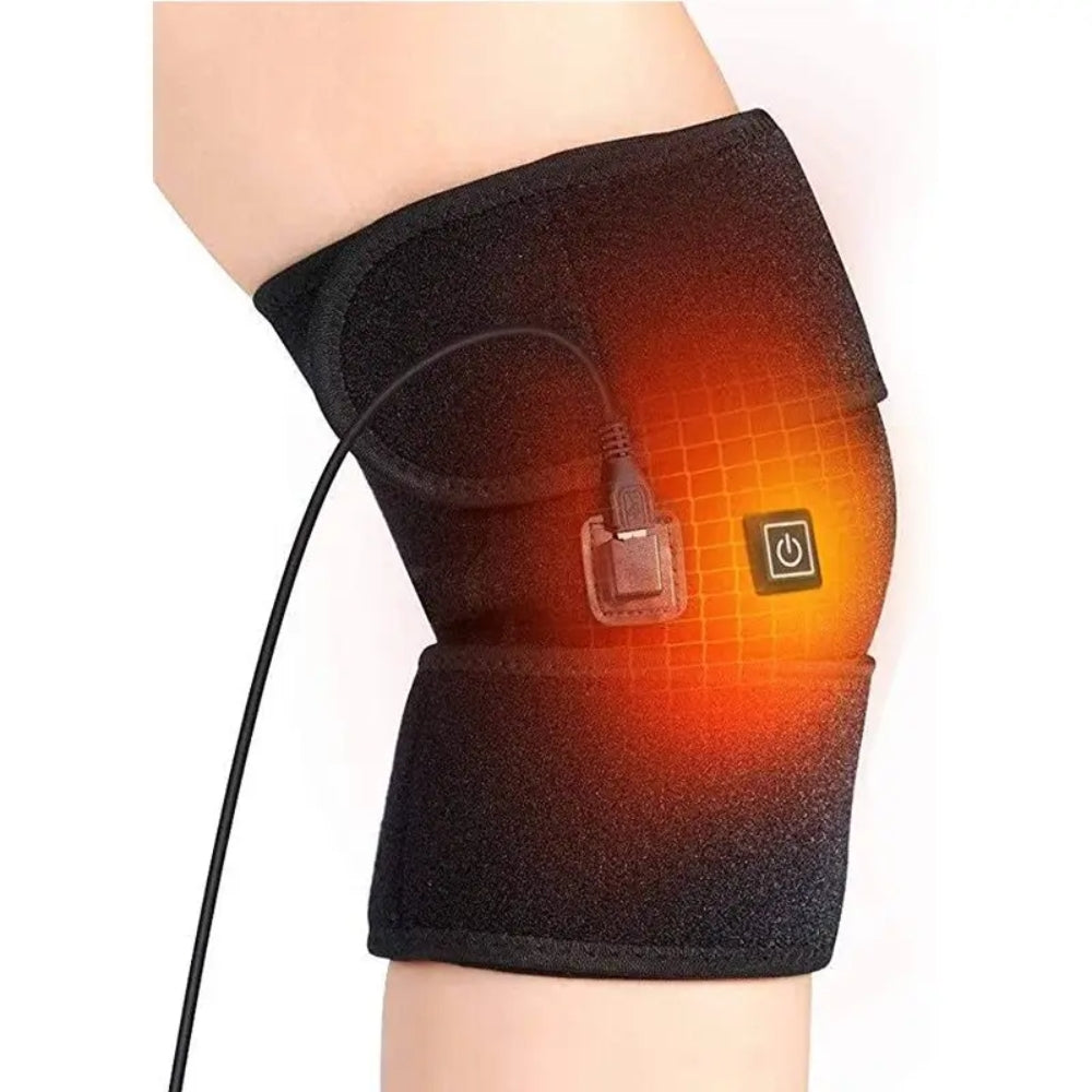 Electric Knee Heating Pad USB Heated Knee Brace Support