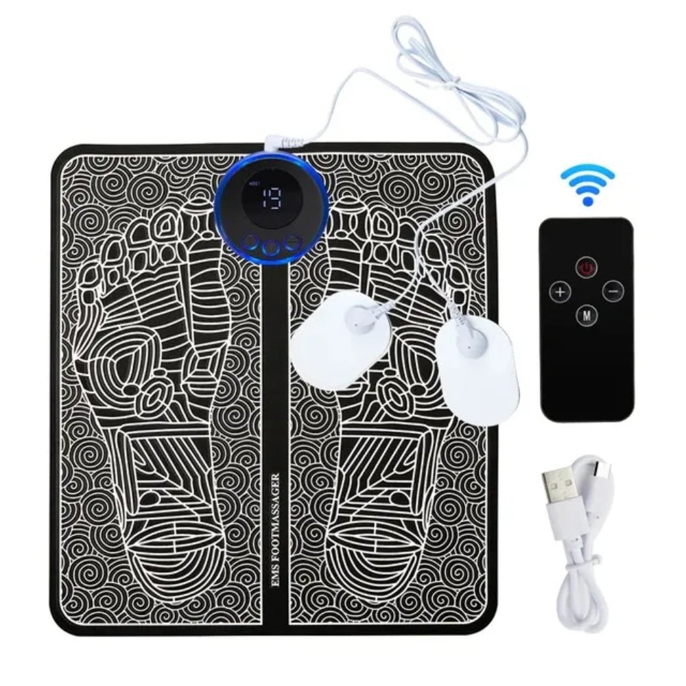 Foot Massager Stimulation Pad Electric Foot Massage With Remote