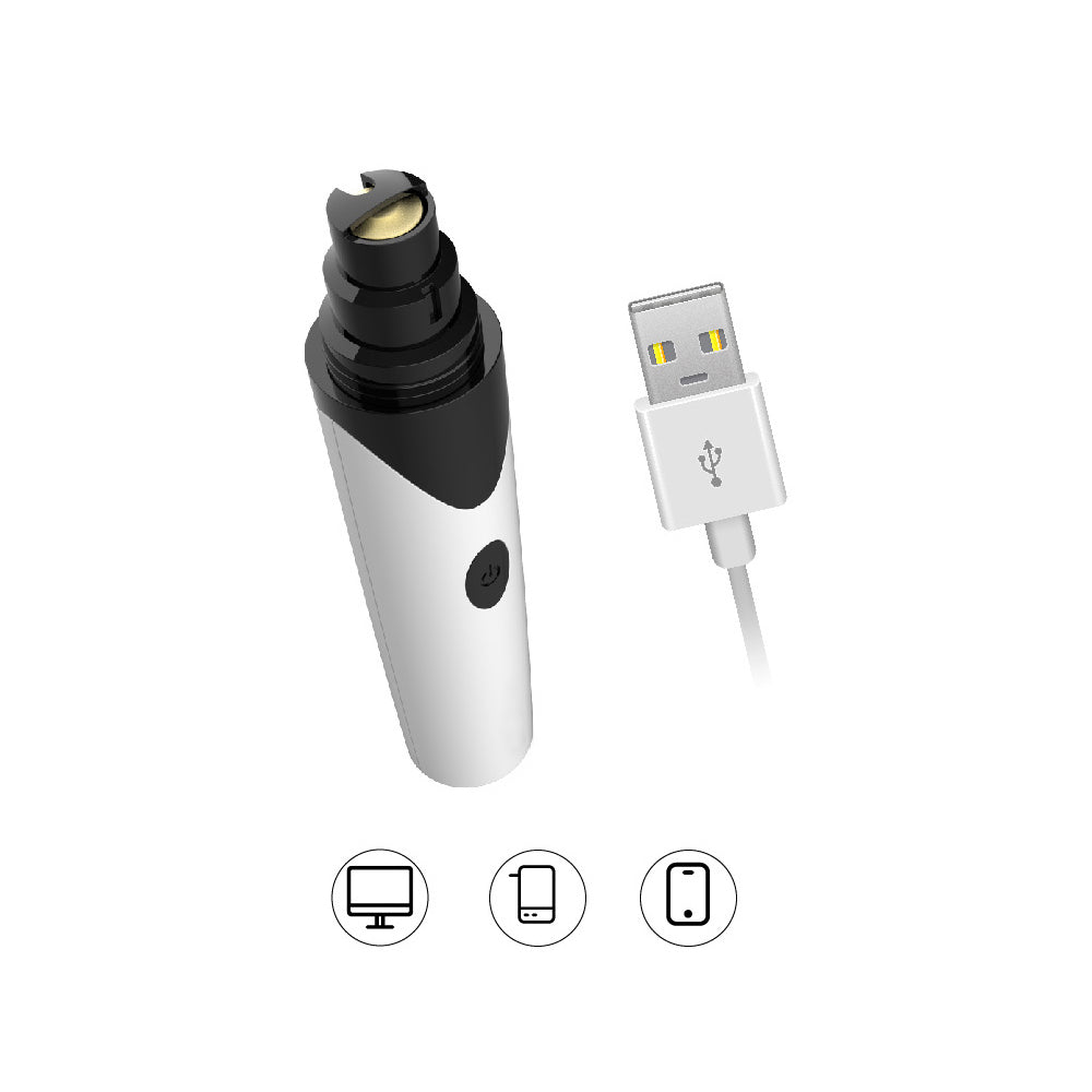 3 in 1 Electric Pet Nail Toe Grinder Trimmer - USB Rechargeable - SEKSI