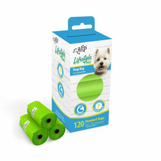 120 Dog Poop Bags 8x15 Rolls/Bags - Pet Waste Roll Lavender - SEKSI