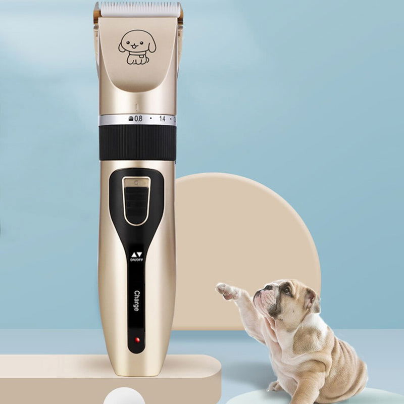 Cat Dog Pet Clippers Hair Electric Clipper Grooming Trimmer Shaver Cordless Kit - SEKSI