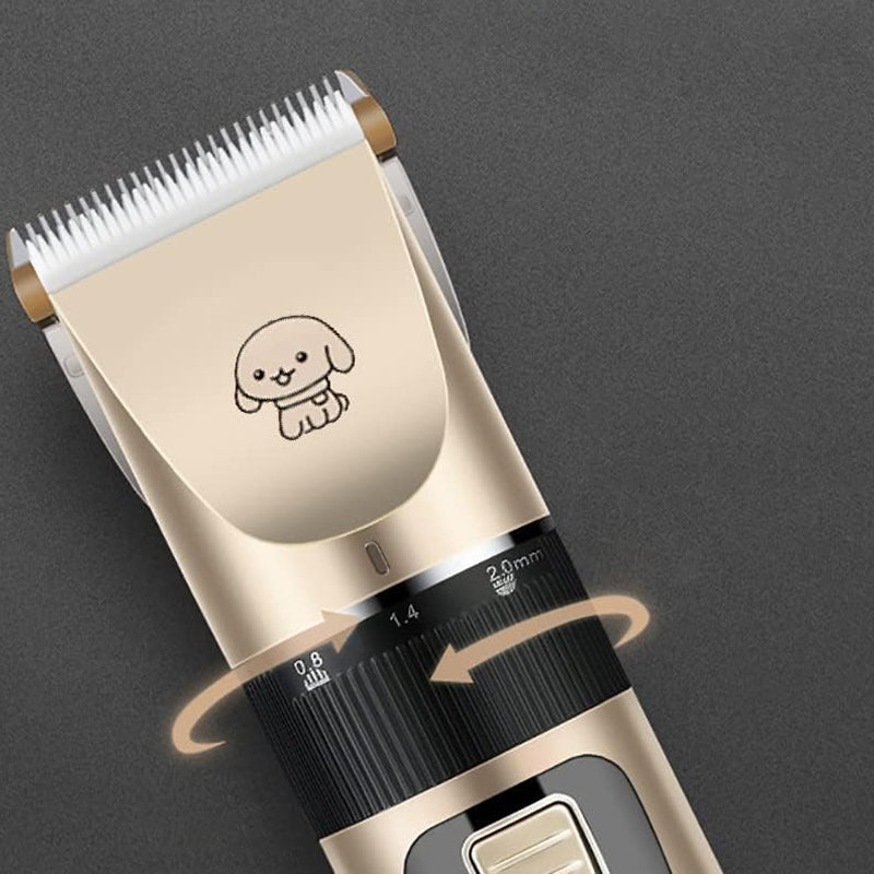 Cat Dog Pet Clippers Hair Electric Clipper Grooming Trimmer Shaver Cordless Kit - SEKSI