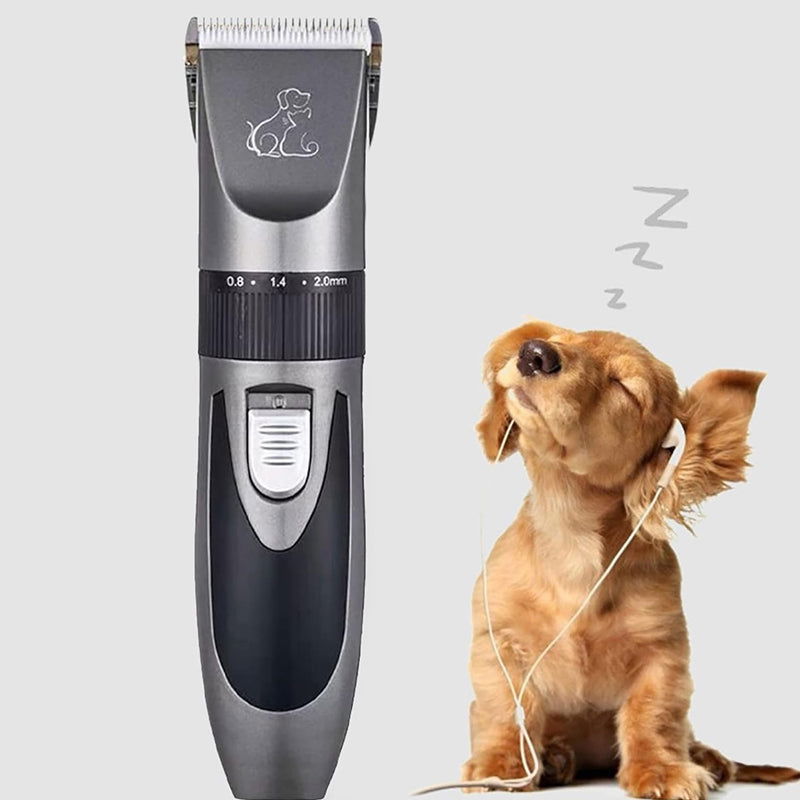 Electric Pet Hair Clipper Cordless Grooming Tool with Limit Combs - USB Charging - SEKSI