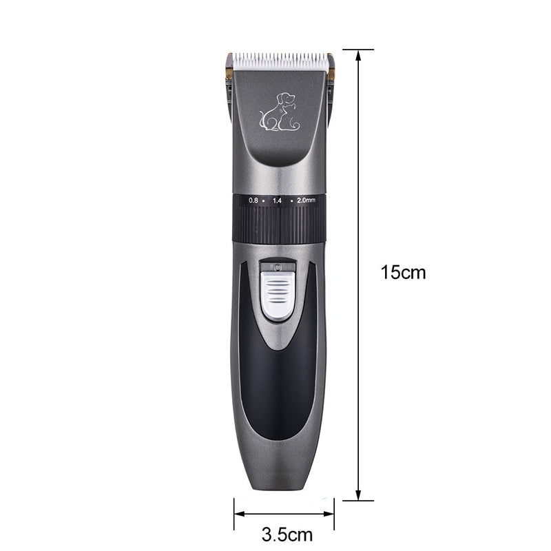 Electric Pet Hair Clipper Cordless Grooming Tool with Limit Combs - USB Charging - SEKSI