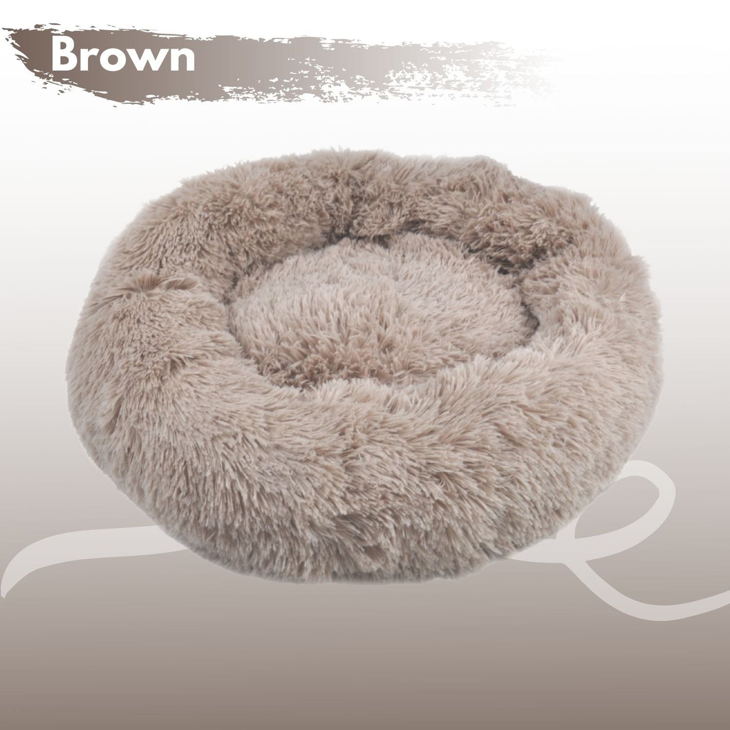 Floofi Pet Bed 80cm (Brown) - SEKSI