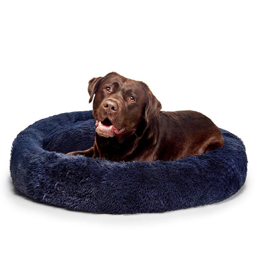 Fur King "Aussie" Calming Dog Bed  - Blue - 115 CM - XL - SEKSI