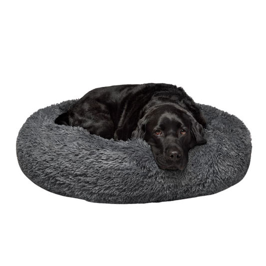 Fur King "Aussie" Calming Dog Bed - Large -Grey- 100 cm - SEKSI