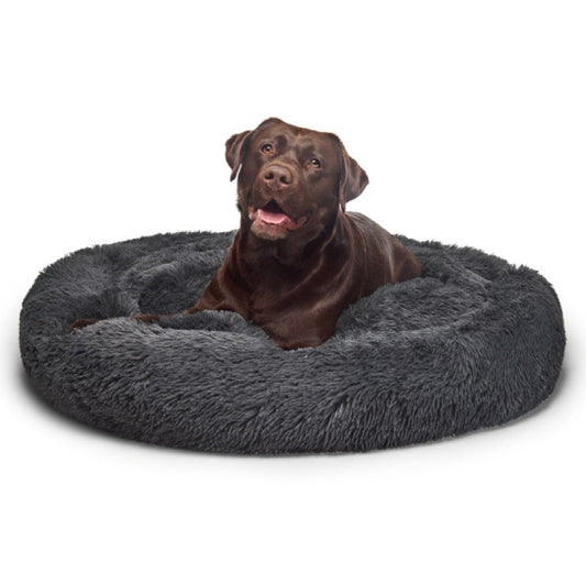 Fur King "Aussie" Calming Dog Bed - XL -Grey - 115 cm - SEKSI