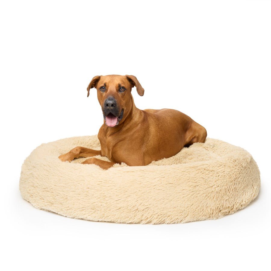 Fur King "Nap Time" Calming Dog Bed - XL -Brindle - SEKSI