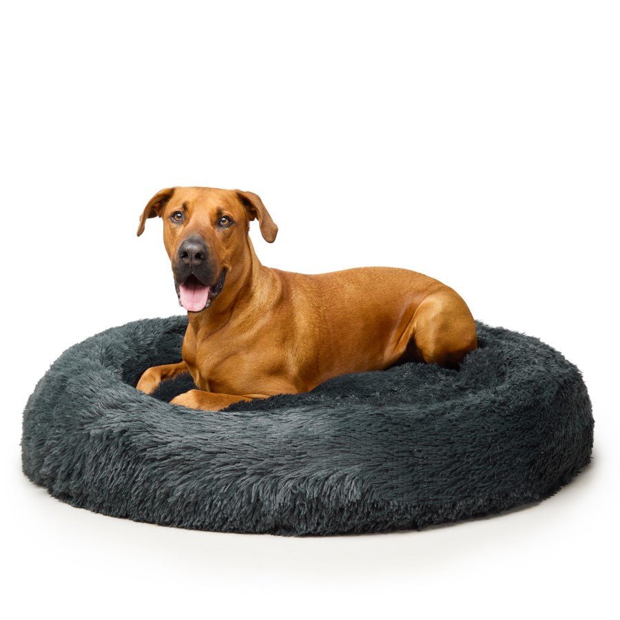 Fur King "Nap Time" Calming Dog Bed - XL -Grey - SEKSI