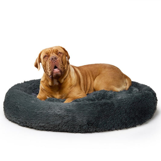 Fur King "Nap Time" Calming Dog Bed - XXL -Grey - SEKSI