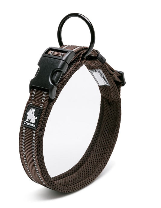 Heavy Duty Reflective Collar Brown S - SEKSI