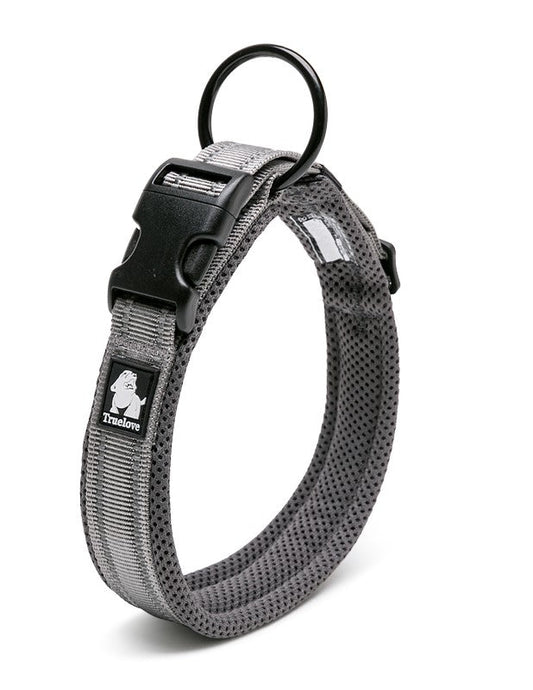 Heavy Duty Reflective Collar Grey S - SEKSI
