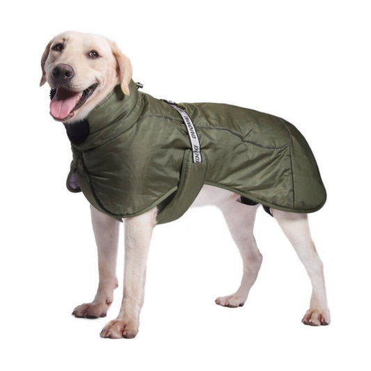 Hooded Pet Winter Jacket Thick and Comfortable Padded Dog Clothes - SEKSI