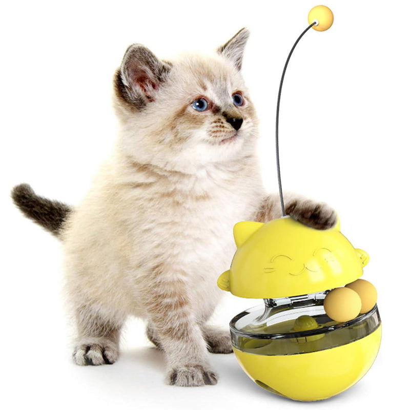 Interactive Cat Tumbler Treat and Food Dispenser Slow Feeder with Ball - SEKSI