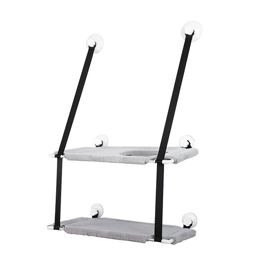 PETSWOL 2 Layer Cat Window Perch Cat Hammock - SEKSI