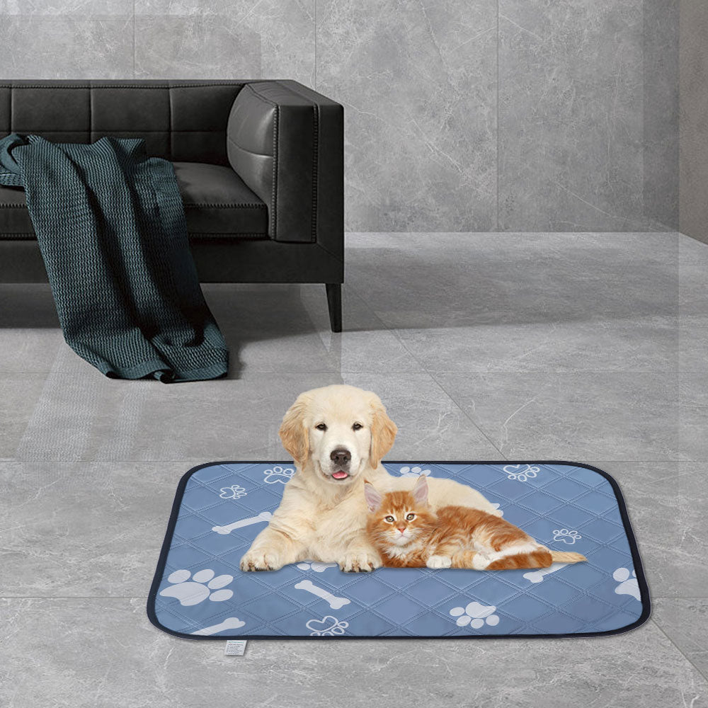 PETSWOL 2 Pack Pet Dog Diaper Bone Pattern Pee Pad - SEKSI