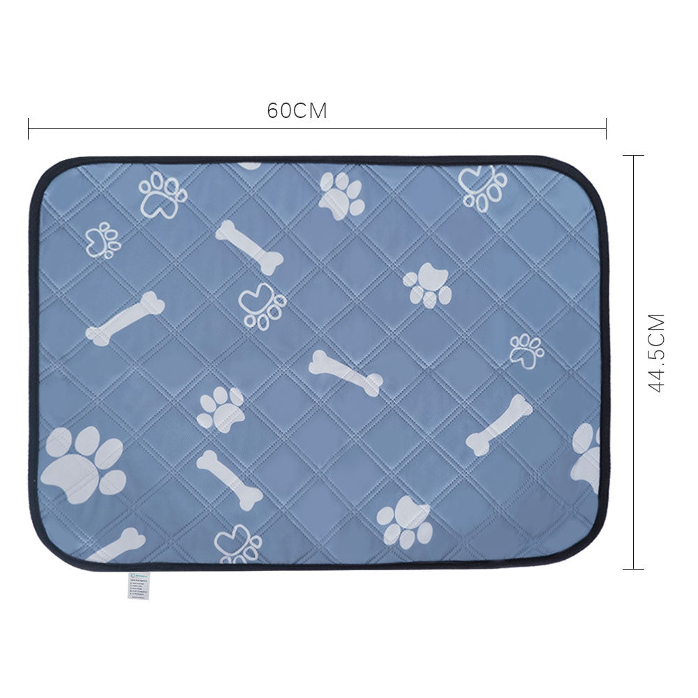 PETSWOL 2 Pack Pet Dog Diaper Bone Pattern Pee Pad - SEKSI