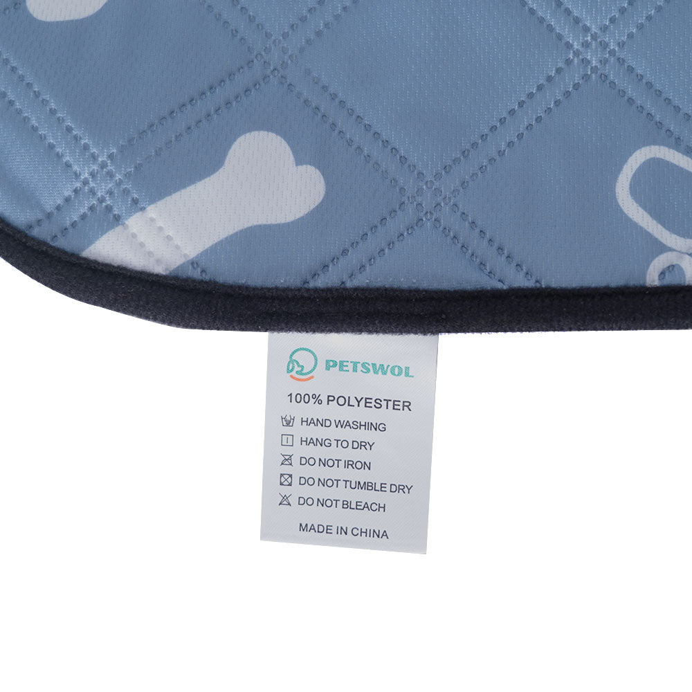 PETSWOL 2 Pack Pet Dog Diaper Bone Pattern Pee Pad - SEKSI