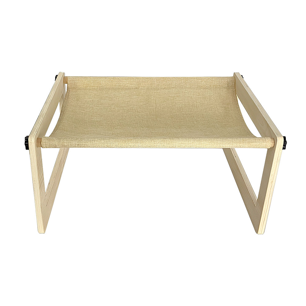 PETSWOL Breathable Cat Bed Wooden Cat Hammock - SEKSI