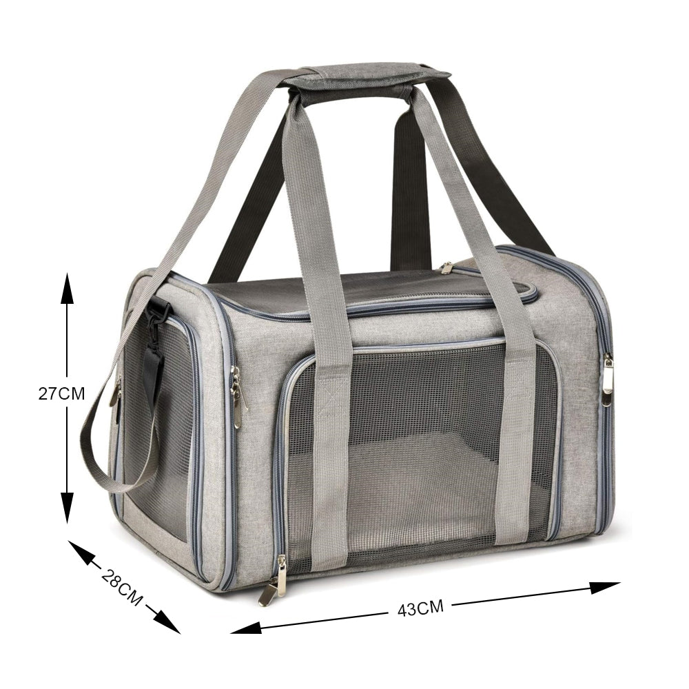 PETSWOL Cat Carriers Dog Carrier For Small Medium Cats Dogs Puppies - SEKSI