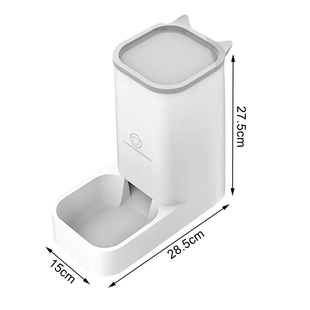 PETSWOL Cat Dog Feeder and Waterer - Self-Dispensing Automatic Pet Feeders - SEKSI