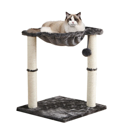 PETSWOL Cat Tower With Hammock And Scratching Posts - SEKSI