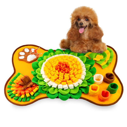 PETSWOL Pet Snuffle Mat With Puzzle For Dogs - SEKSI