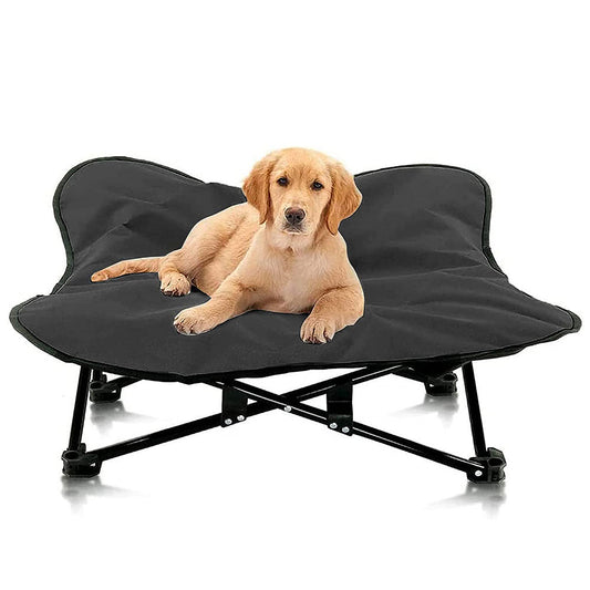 PETSWOL Portable Elevated Dog Bed-Foldable Design,Durable Material,Travel-Friendly - SEKSI