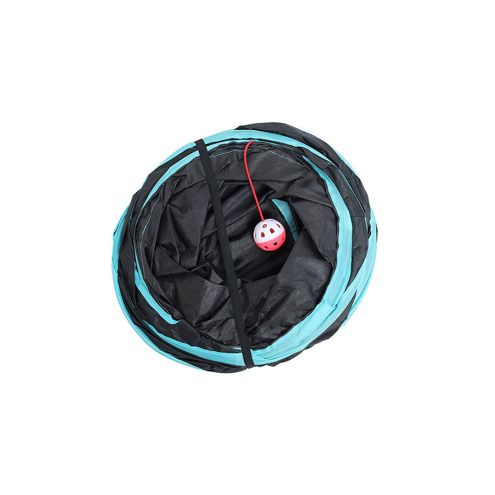 Pet Foldable Funny Exercise 4-Way Tunnel Play Toy - SEKSI
